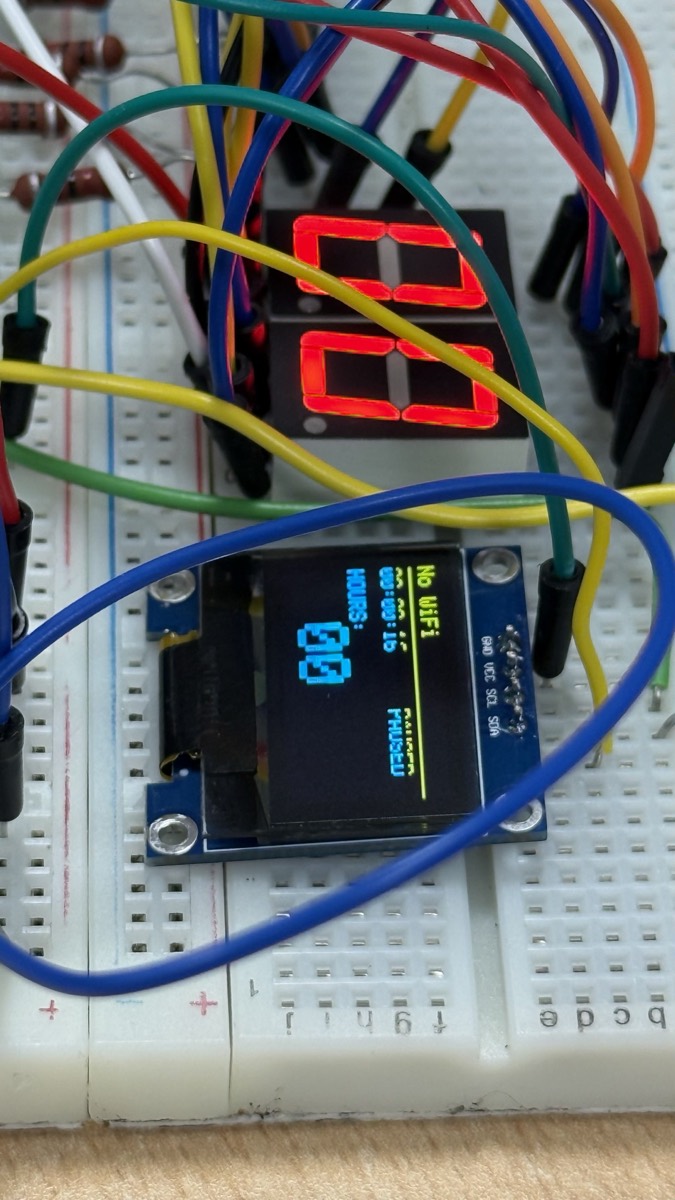 Digital electronic timer build
