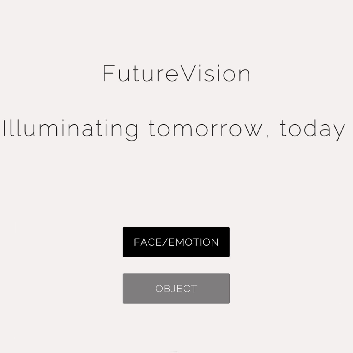Futurevision AI app