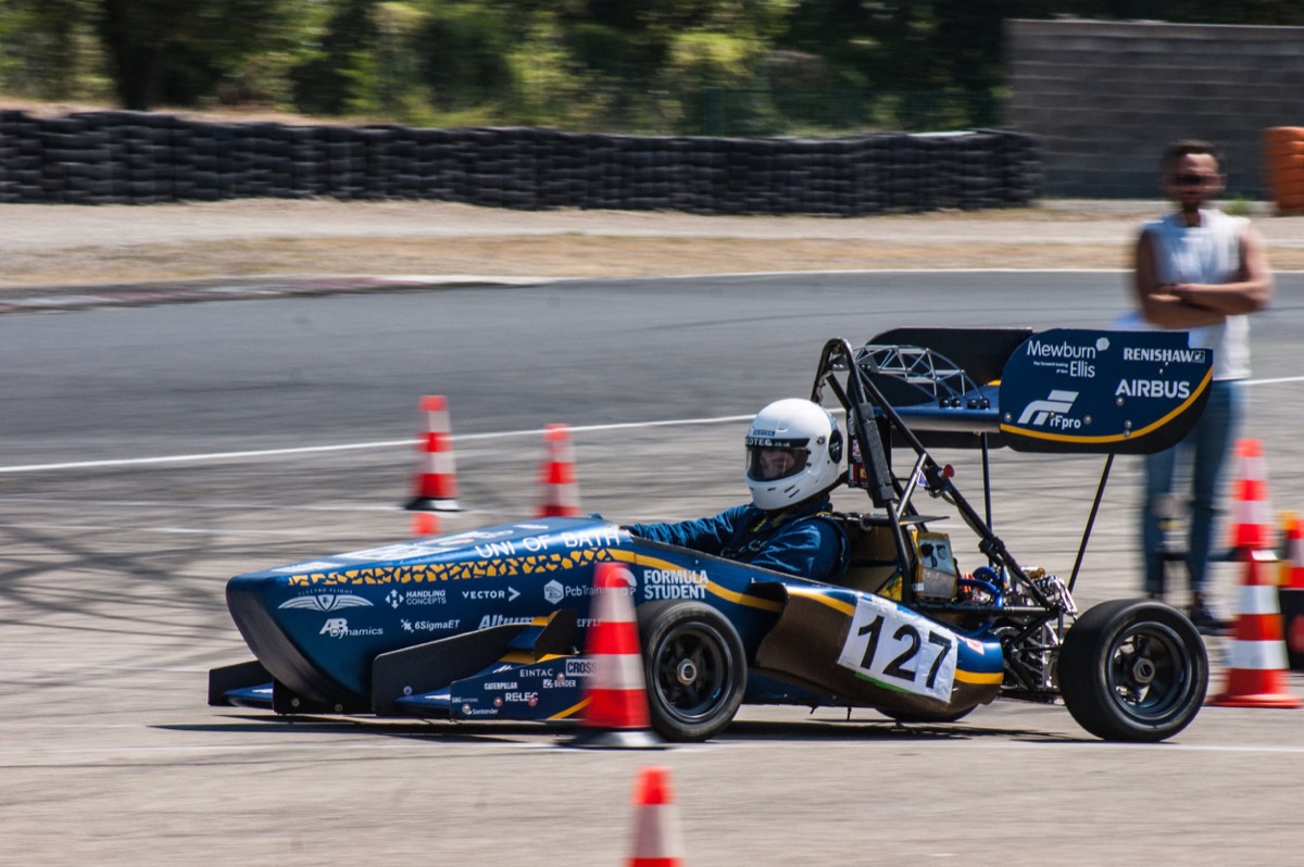 Team Bath Racing Electric car